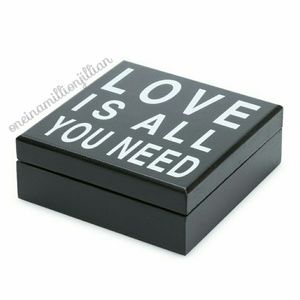 Love Is All You Need Keepsake/Trinket Box